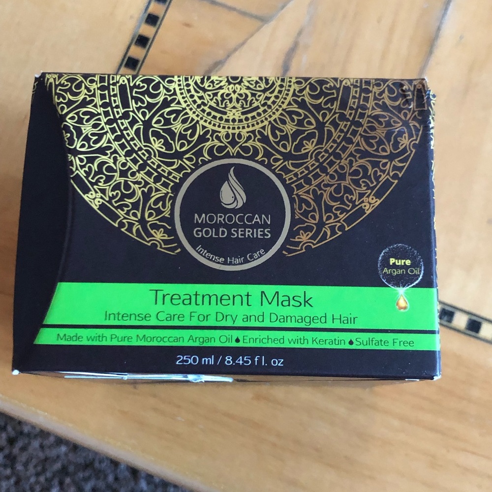 Moroccan gold series hair mask